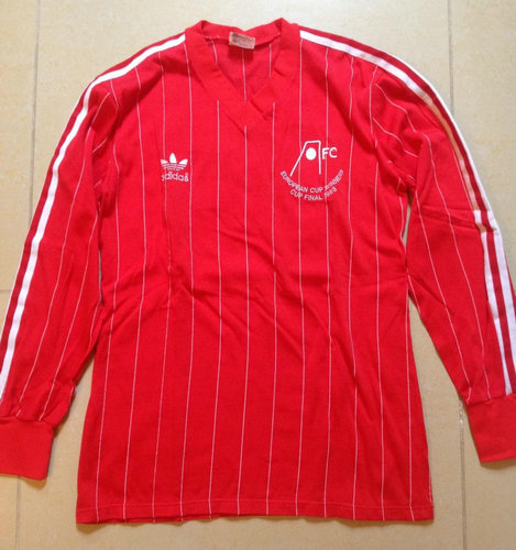 maillot aberdeen fc domicile 1983-1984 rétro