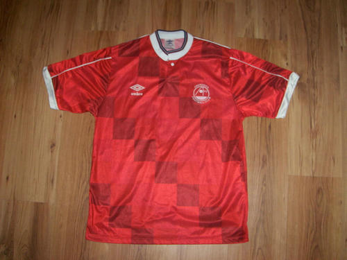 maillot aberdeen fc domicile 1987-1988 rétro