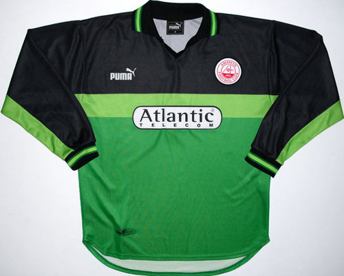 maillot aberdeen fc gardien 1998-2000 pas cher