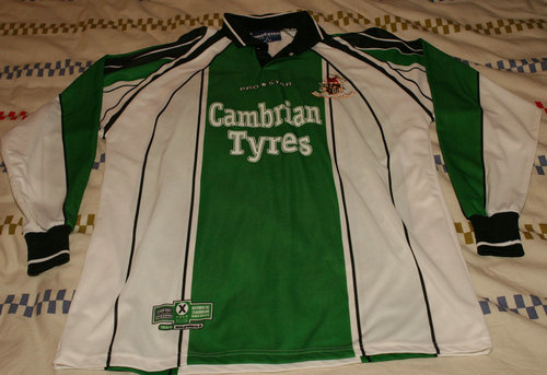 maillot aberystwyth town domicile 2002-2003 pas cher