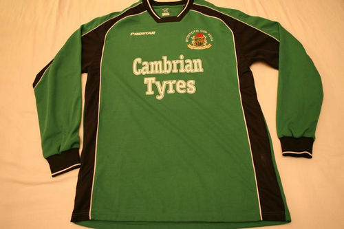 maillot aberystwyth town domicile 2004-2005 rétro