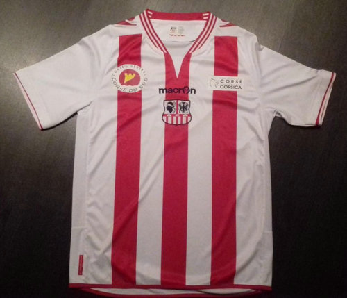 maillot ac ajaccio domicile 2013-2014 rétro