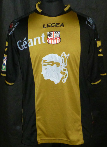 maillot ac ajaccio exterieur 2003-2004 rétro