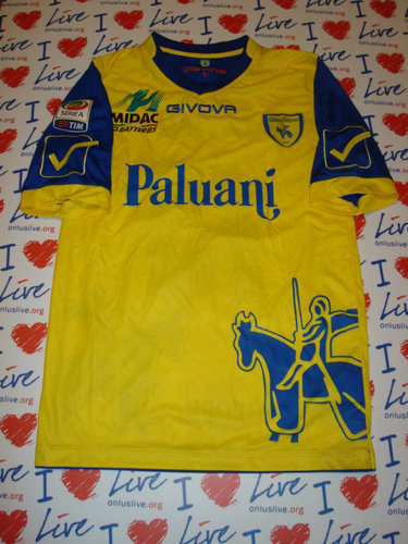 maillot ac chievoverona domicile 2011-2012 rétro