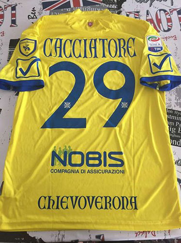 maillot ac chievoverona domicile 2017-2018 rétro