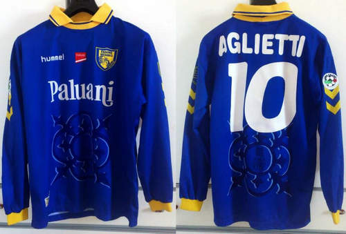 maillot ac chievoverona exterieur 1999-2000 rétro