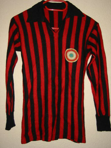 maillot ac milan domicile 1968-1969 rétro