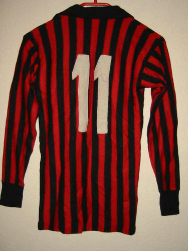 maillot ac milan domicile 1968-1969 rétro