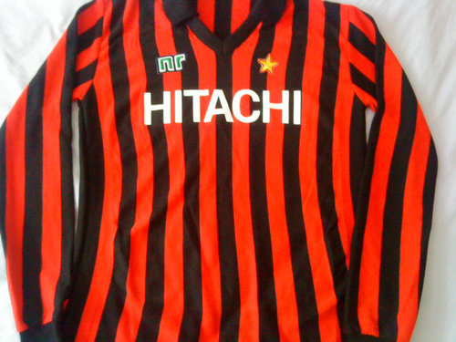 maillot ac milan domicile 1982-1983 rétro