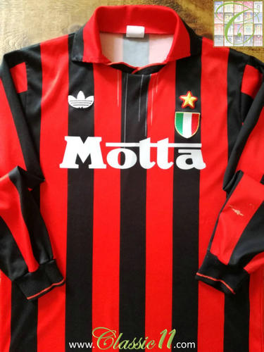 maillot ac milan domicile 1992-1993 pas cher