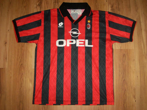 maillot ac milan domicile 1995-1996 pas cher