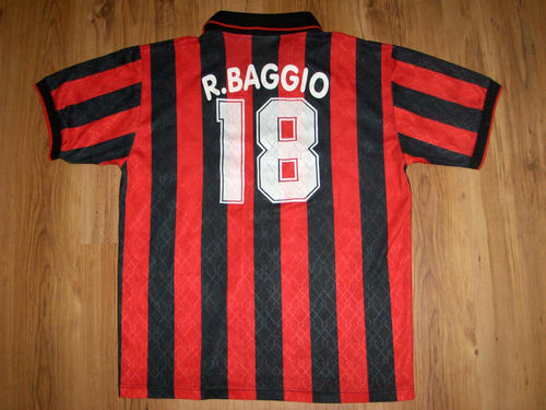 maillot ac milan domicile 1995-1996 pas cher