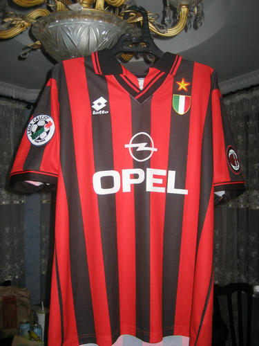 maillot ac milan domicile 1996-1997 pas cher