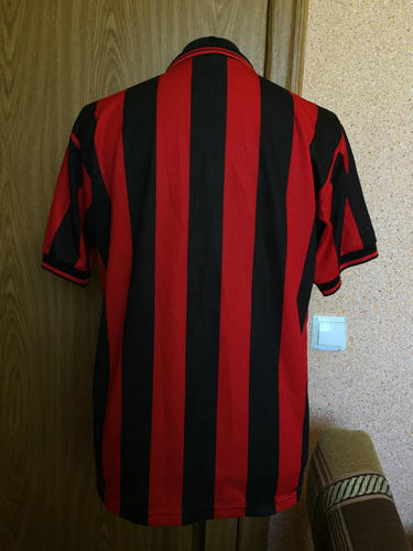maillot ac milan domicile 1997-1998 rétro