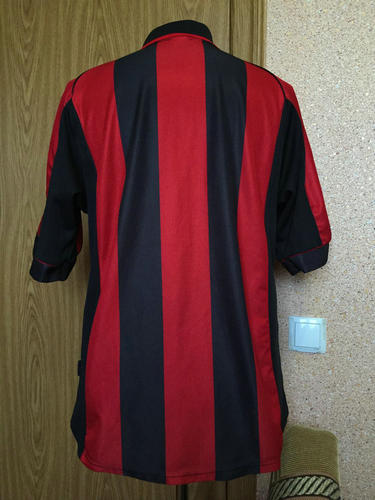 maillot ac milan domicile 1998-1999 rétro