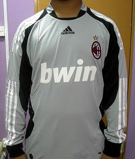 maillot ac milan gardien 2008-2009 pas cher