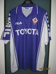 maillot acf fiorentina domicile 1999-2000 pas cher