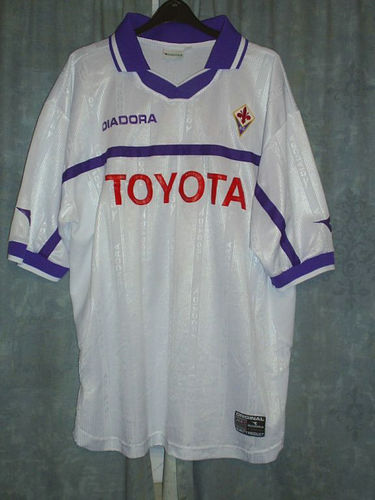 maillot acf fiorentina exterieur 2000-2001 rétro