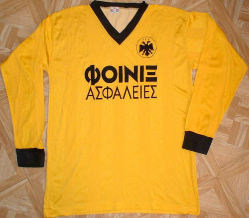 maillot aek athènes domicile 1990-1991 pas cher