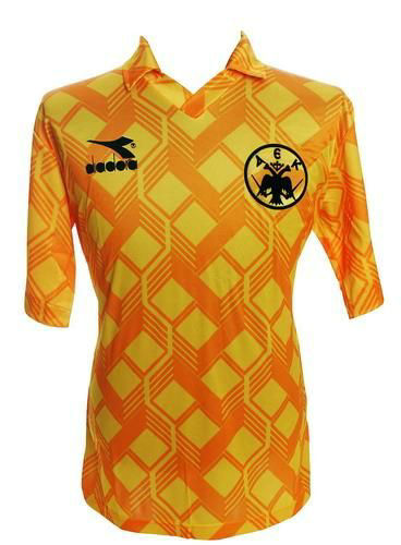 maillot aek athènes domicile 1991-1992 rétro