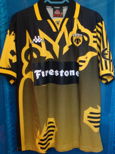 maillot aek athènes domicile 1999 rétro