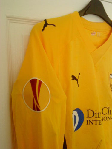 maillot aek athènes domicile 2009-2010 pas cher