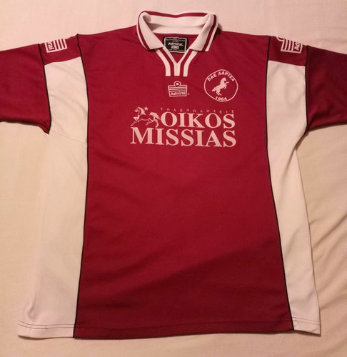 maillot ael larissa exterieur 2002-2003 rétro