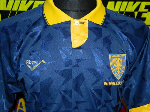 maillot afc wimbledon domicile 1993-1994 pas cher maillot afc wimbledon domicile 1993-1994 pas cher