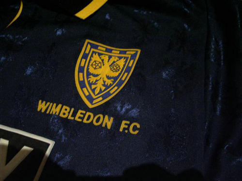 maillot afc wimbledon domicile 1995-1996 rétro