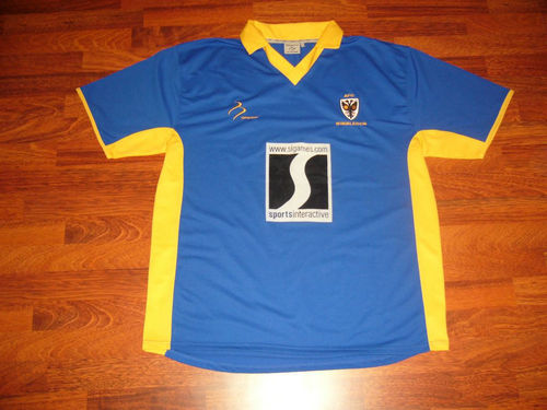 maillot afc wimbledon domicile 2002-2004 rétro