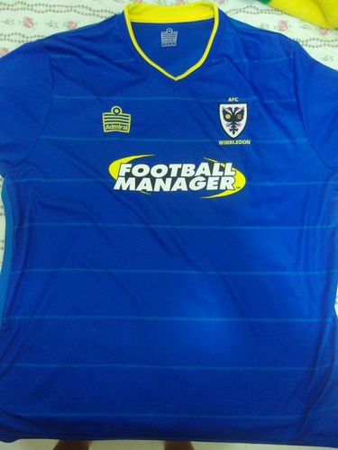 maillot afc wimbledon domicile 2016-2017 pas cher