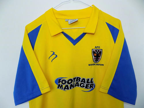 maillot afc wimbledon exterieur 2008-2010 rétro