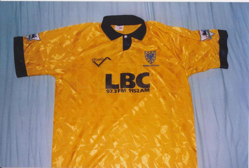 maillot afc wimbledon particulier 1993-1994 rétro