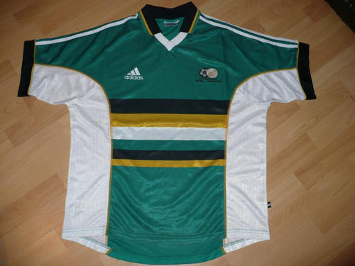 maillot afrique du sud exterieur 1999-2002 rétro