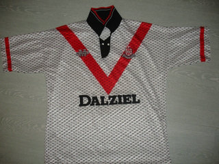 maillot airdrieonians fc domicile 1993-1995 rétro