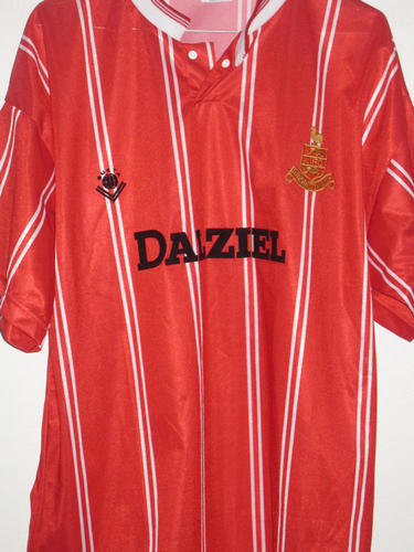 maillot airdrieonians fc exterieur 1989-1990 rétro