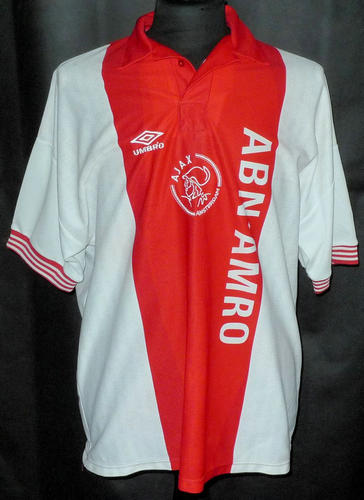 maillot ajax amsterdam domicile 1995-1996 pas cher