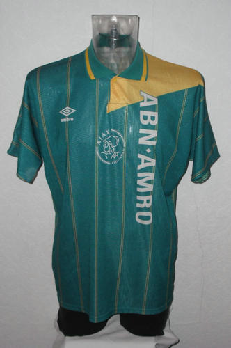 maillot ajax amsterdam exterieur 1991-1993 rétro