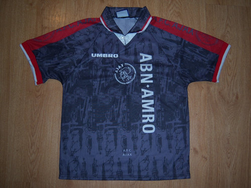 maillot ajax amsterdam exterieur 1996-1997 rétro