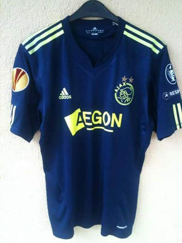 maillot ajax amsterdam exterieur 2010-2011 rétro