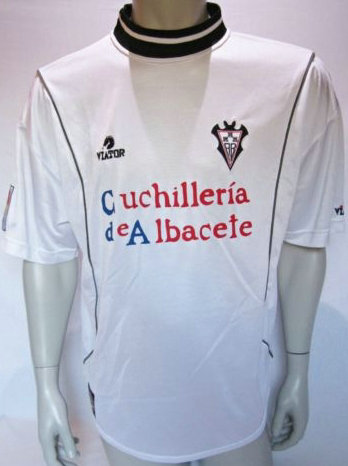 maillot albacete balompié domicile 2001-2002 pas cher