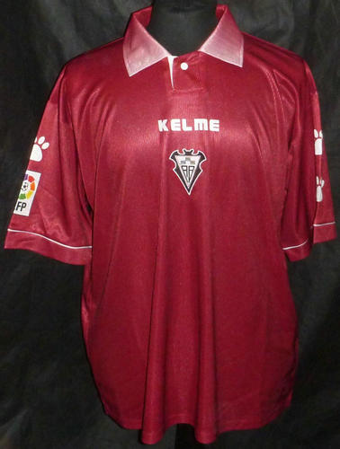 maillot albacete balompié exterieur 1998-1999 rétro