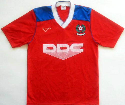 maillot aldershot town domicile 1990-1991 rétro