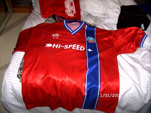 maillot aldershot town domicile 2002-2004 pas cher