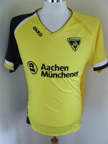 maillot alemannia aachen domicile 2007-2008 rétro