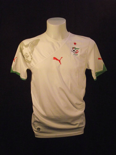 maillot algérie domicile 2010 pas cher
