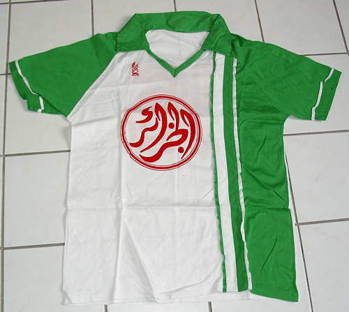 maillot algérie exterieur 1982-1983 rétro