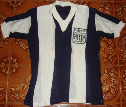 maillot alianza lima domicile 1978 rétro