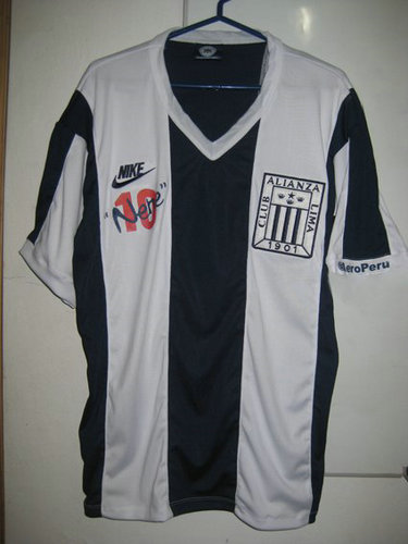 maillot alianza lima domicile 1986 pas cher