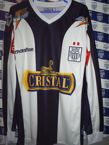 maillot alianza lima domicile 2010 rétro